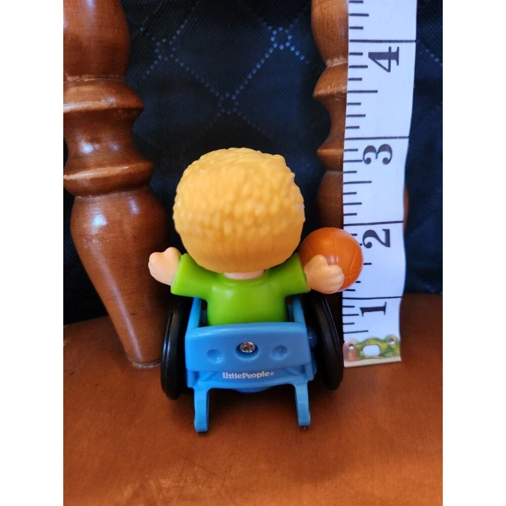 Fisher Price Little People Josh in Wheelchair Boy Basketball Replacement Figure